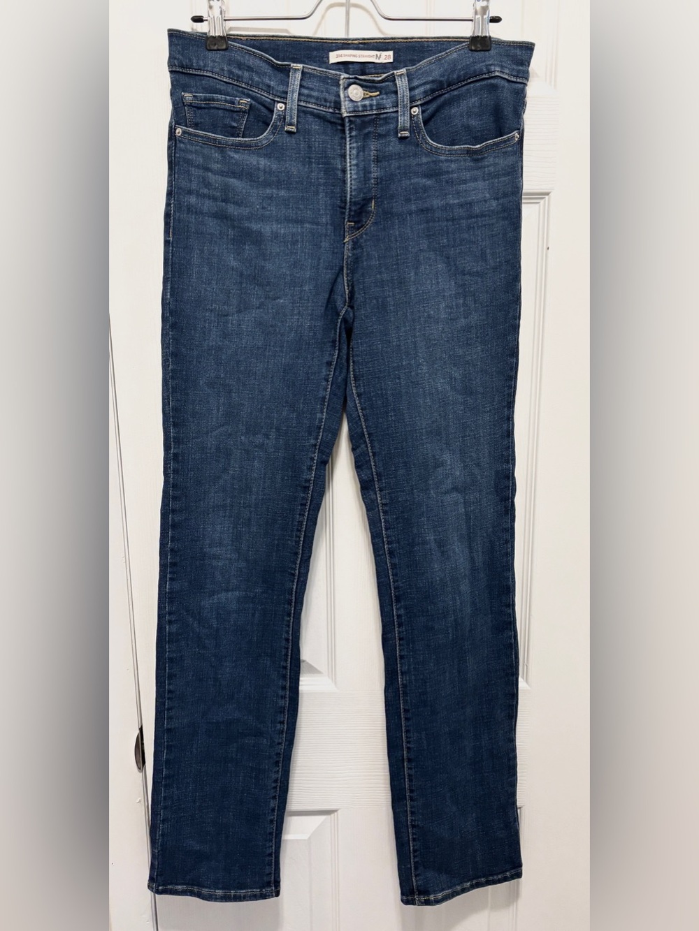 Levi's Women's Dark Blue Straight Leg Jeans
